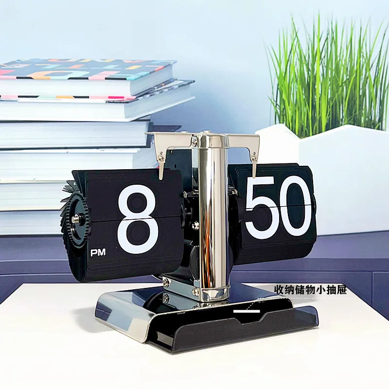 Reloj abatible para escritorio